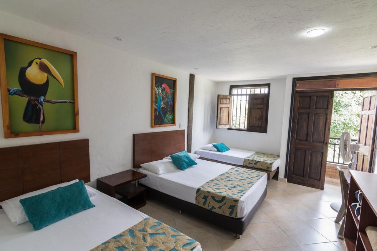 Finca Hotel La Esperanza Montenegro Bagian luar foto